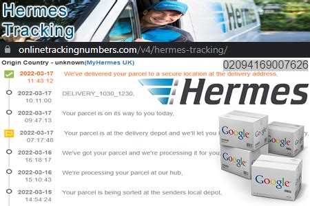 hermes transport deutschland tracking|Hermes trackingnummer.